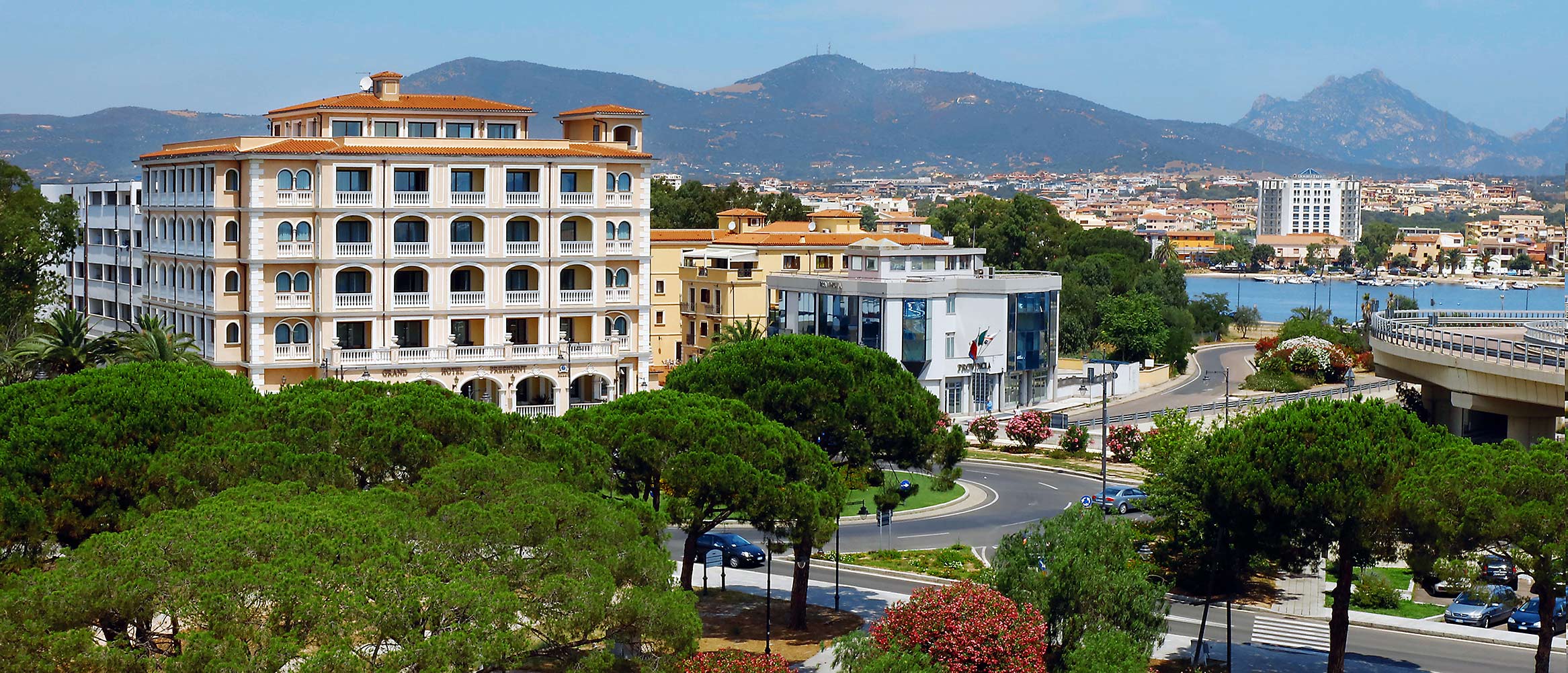 Hotel panoramic view